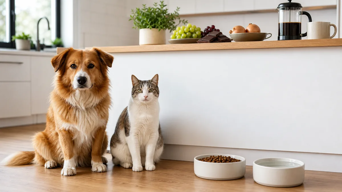 Foods Dogs and Cats Should Not Eat