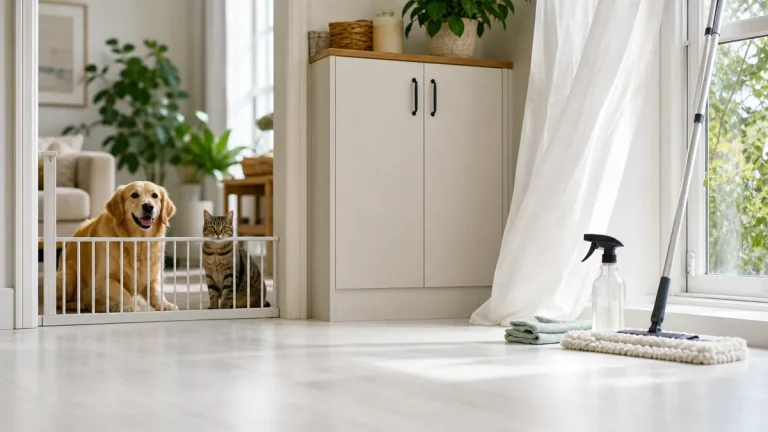 Safe Cleaning Products Around Pets