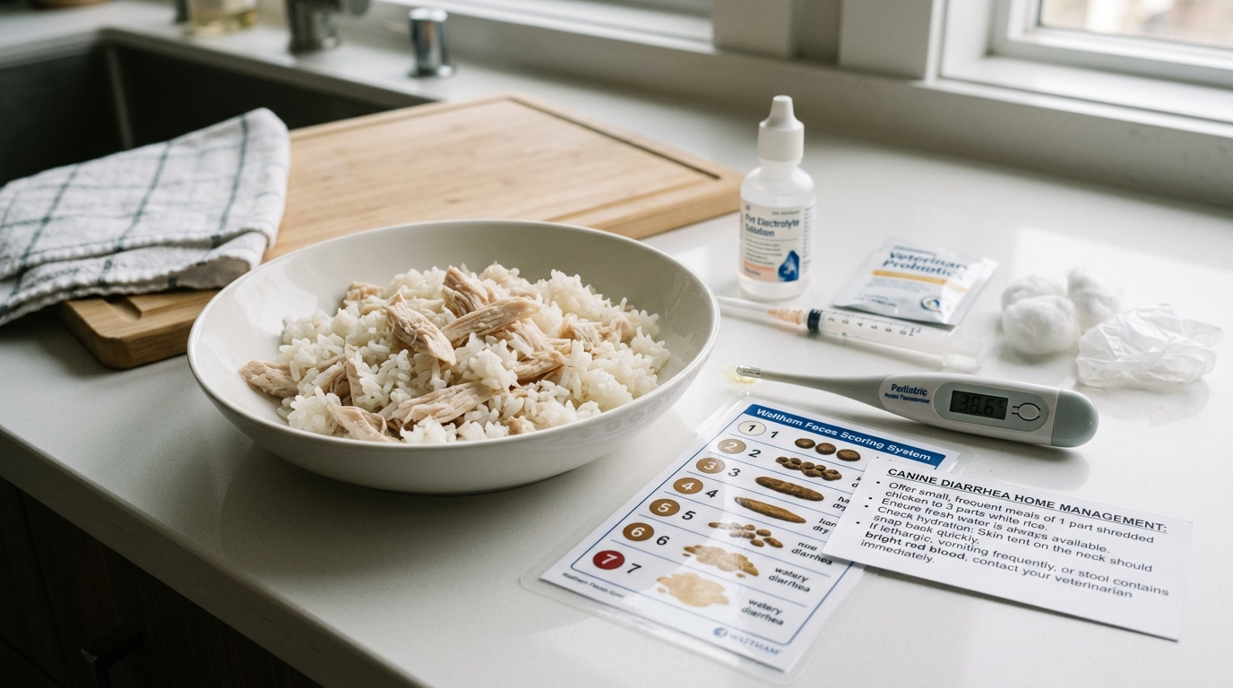 Stool collection and fecal cytology diagnostic kit for evaluating chronic feline enteropathy